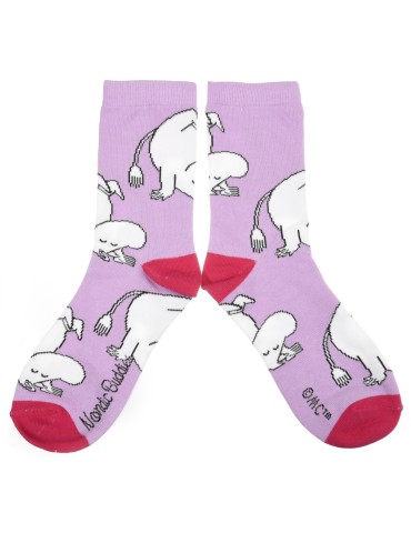 Nordic Buddies, Moomin, Socks for Women, Happiness, 36-42 lila-pink