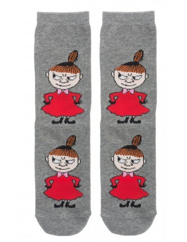 Nordic Buddies, Moomin, Socks for Women, Little My Trick, 36-42 gray