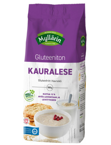 Myllärin, Kauralese, Oat Bran gluten-free 500g