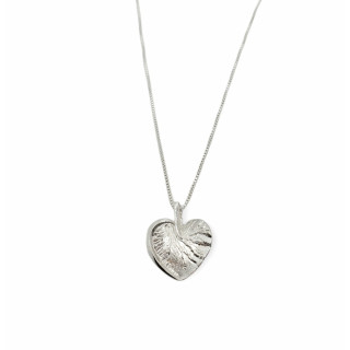 Sirokoru, Sydänlehti, Eco Silver Pendant with Venezia Silver Chain