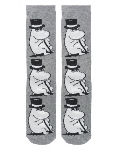Nordic Buddies, Moomin, Socks for Men, Moominpappa, 40-45 gray