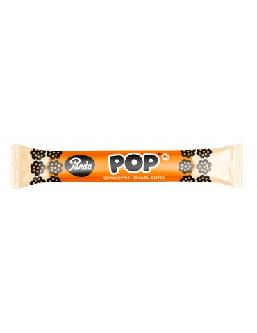 Panda, POP Kermatoffee, Liquorice Stick with Cream Toffee Flavoured Filling 22g