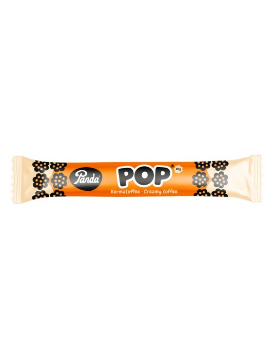 Panda, POP Kermatoffee, Liquorice Stick with Cream Toffee Flavoured Filling  22g