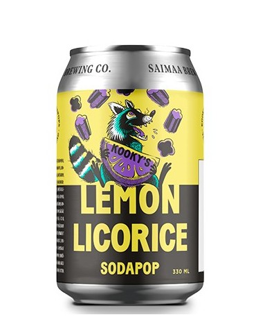 Saimaa Brewing Co, Kooky's Sodapop Lemon Licorce, 0,33l