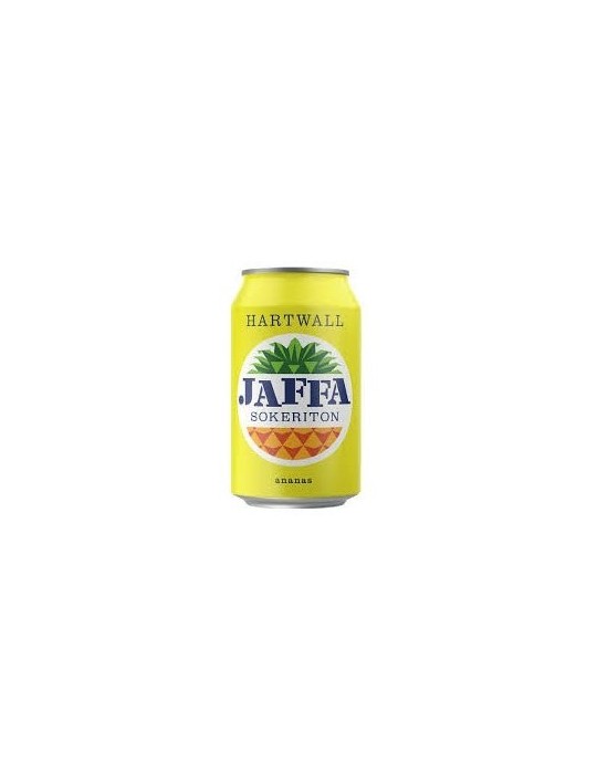 Hartwall, Jaffa Ananas Sokeriton, Pineapple Lemonade sugar-free 0,33l