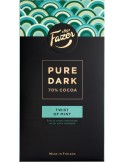 Fazer, Dunkle Schokolade, Pure Dark 70% mit Minze 95g