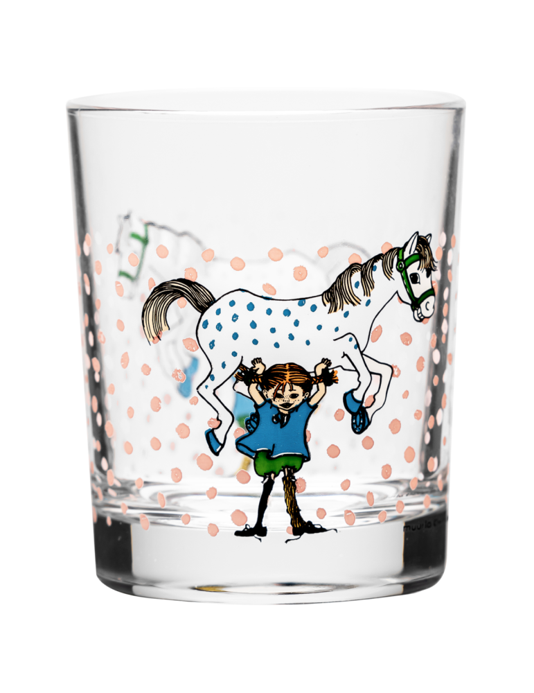 Muurla, Pippi Longstocking and the Horse, Drinking Glass 0,20l