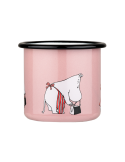 Muurla, Moomin Retro Moominmamma, Enamel Mug pink 0,37l