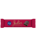 Fazer, Julia, Dunkler Schokoriegel mit Marmeladefüllung mit Fruchtgeschmack 18g