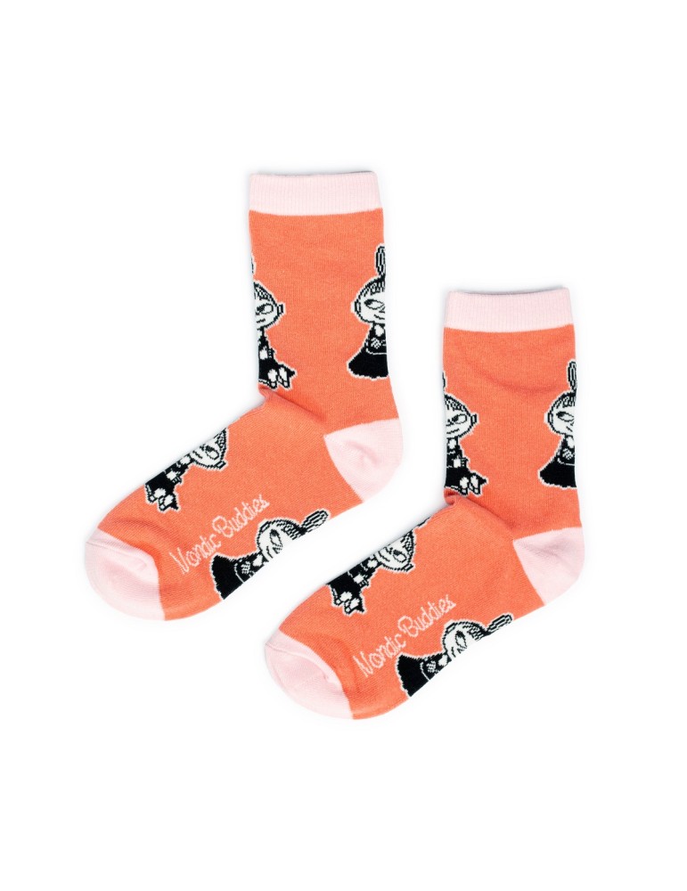 Nordic Buddies, Moomin, Socks for Women, Little My Happiness, orange 36-42