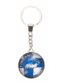 Finland Flag with Reindeer, Key Ring