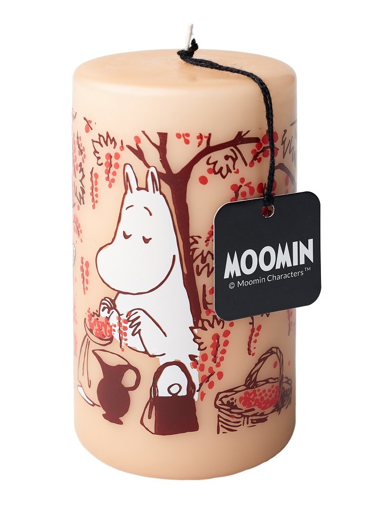 Havi, Moomin, Table Candle sand, Berries 12x7cm