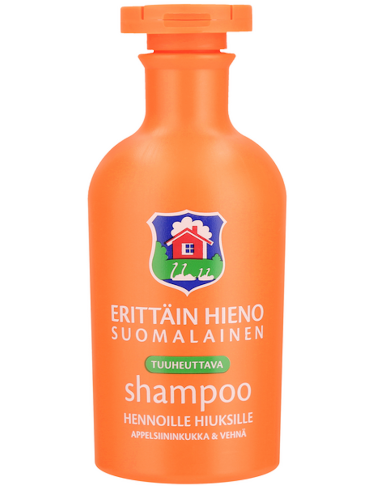 Erittäin Hieno Suomalainen, Volumizing Shampoo Orange & Wheat 300ml