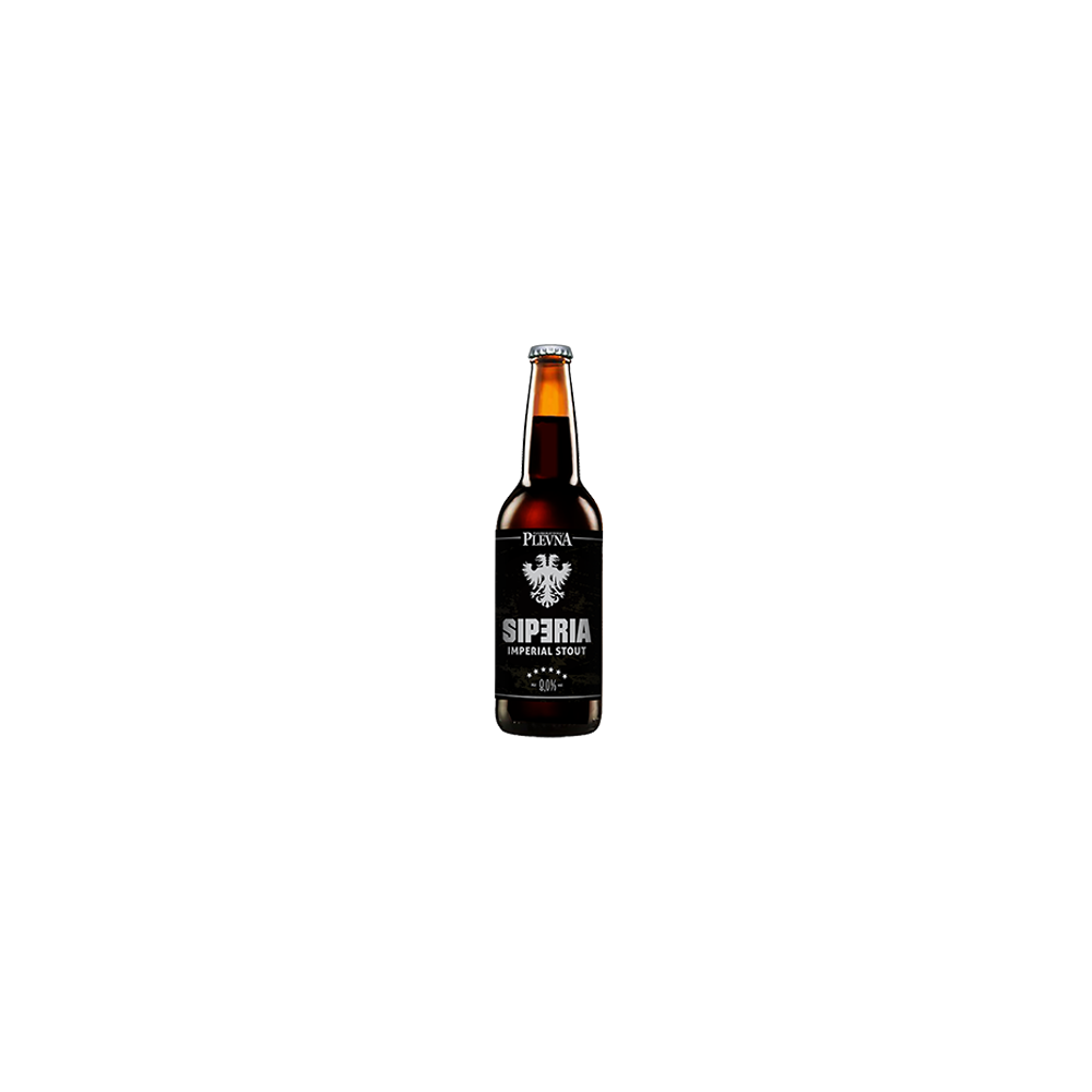 Plevna, Siperia Imperial Stout Bier 8% 0,33l