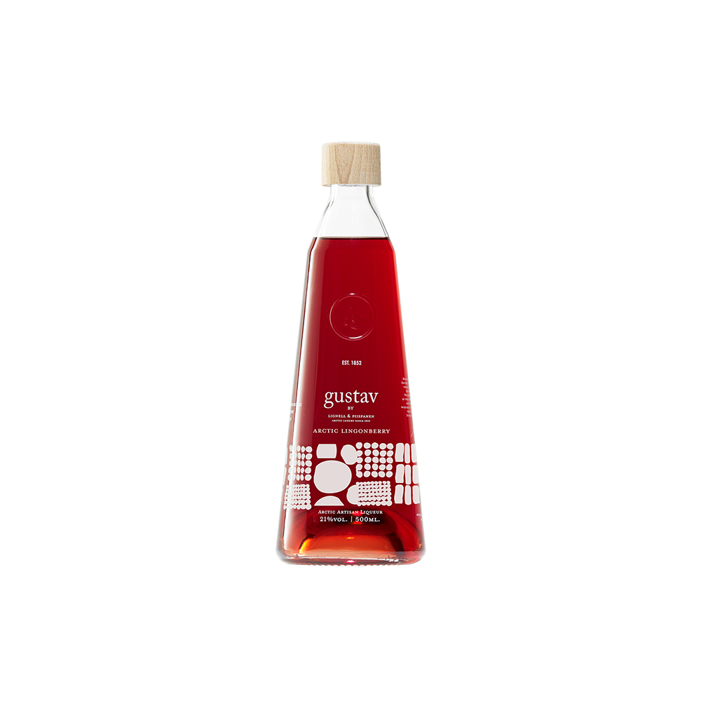 Lignell & Piispanen, Gustav Arctic Lingonberry Liqueur 21% 0,5l