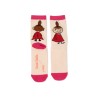 Nordic Buddies, Socks for Women, Little My's Butt, beige-pink 36-42