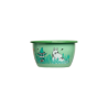 Muurla, Moomin In the Garden Boys, Enamel Bowl green 0,3l