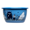 Muurla, Moomin In the Garden, Enamel Bowl blue 0,3l