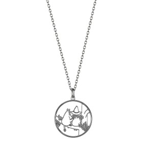 Lumoava x Moomin, Friendship, Silberanhänger mit Silberkette
