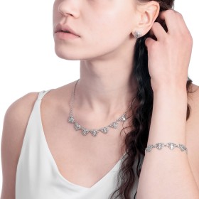 Lumoava Bella Silver Necklace