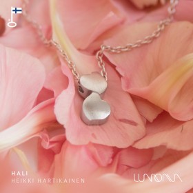 Lumoava Hali Silver Pendant with Silver Chain small
