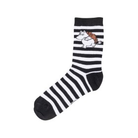 Martinex, Moomin, Hiker, Cotton Socks for Adults, black-white