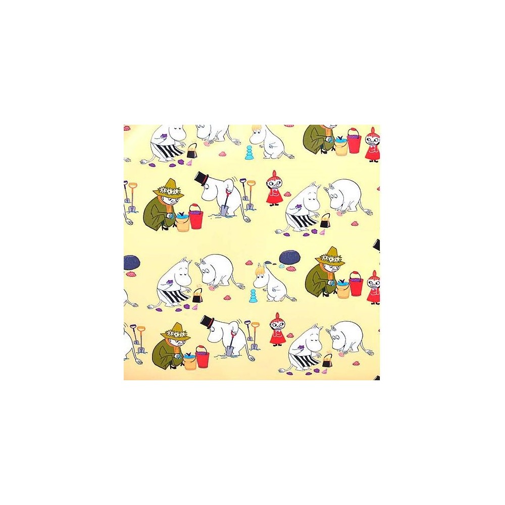 Moomin, Present Wrap paper 70x200cm, yellow