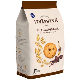 Fazer, Jyväshyvä Suklaapisara, Biscuits with Small Chocolate Pieces 350g