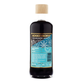 Koskenkorva Salmiakki Minttu Salty Licorice Liqueur with Mint Flavor (30%) 0,5l