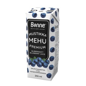 Bonne, Premium Blueberry Juice 0,25l