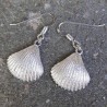 Sirokoru, Näkinkenkä, Seashell Eco Silver Earrings