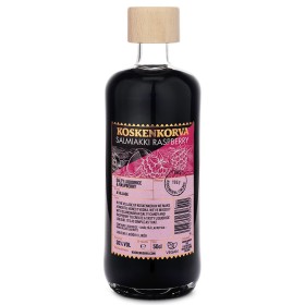 Koskenkorva, Salmiakki Rasberry, Liqueur with Salty Licorice & Rasberry 30% 0,5l