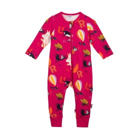 Martinex, Mumin Schmetterling, Pyjama aus Bio-Baumwolle, pink