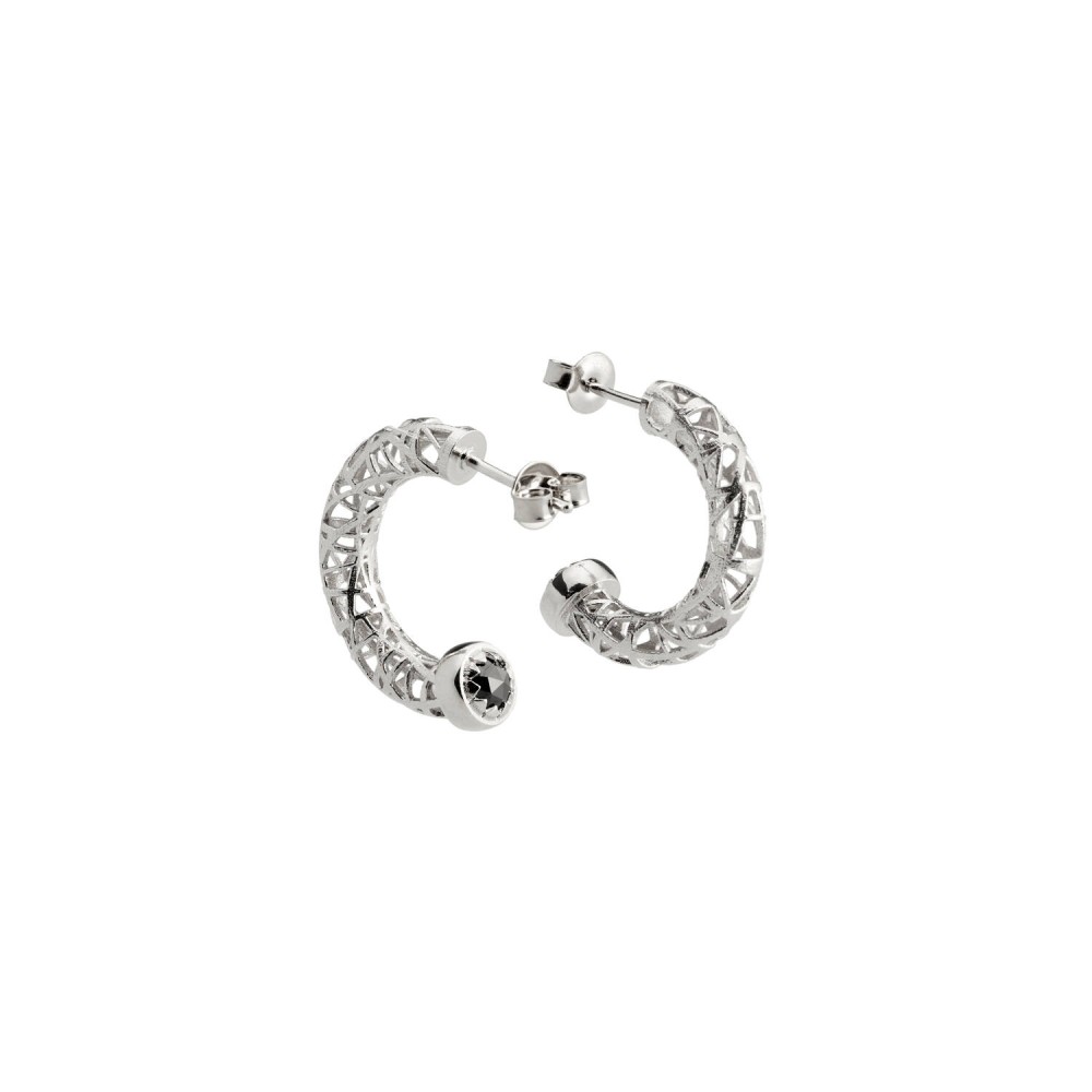 Lumoava Metsäkukkia Silver Pendant with Silver Chain small