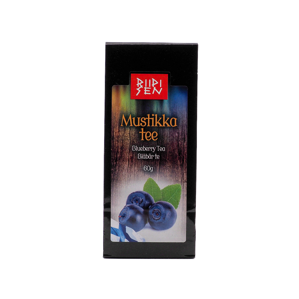 Riipisen, Mustikkatee, Loose Black Tea with Blueberry 60g