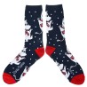 Nordic Buddies, Socks for Men, Moomintroll Winter, dark blue-red 40-45