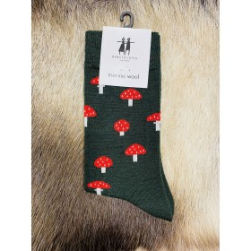 Bengt & Lotta, Autumn, Merino Woll Socks, green, 2 sizes