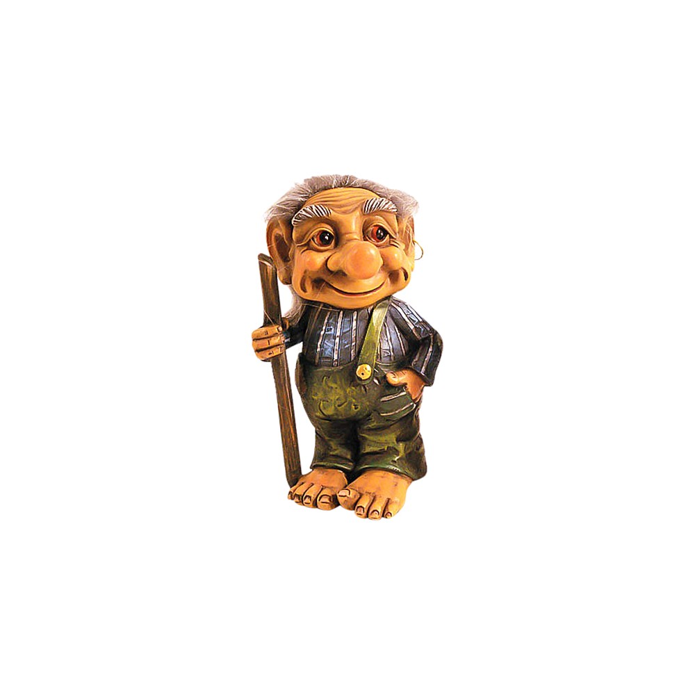 Trolle with a Stick, Troll Figure Mini 5cm