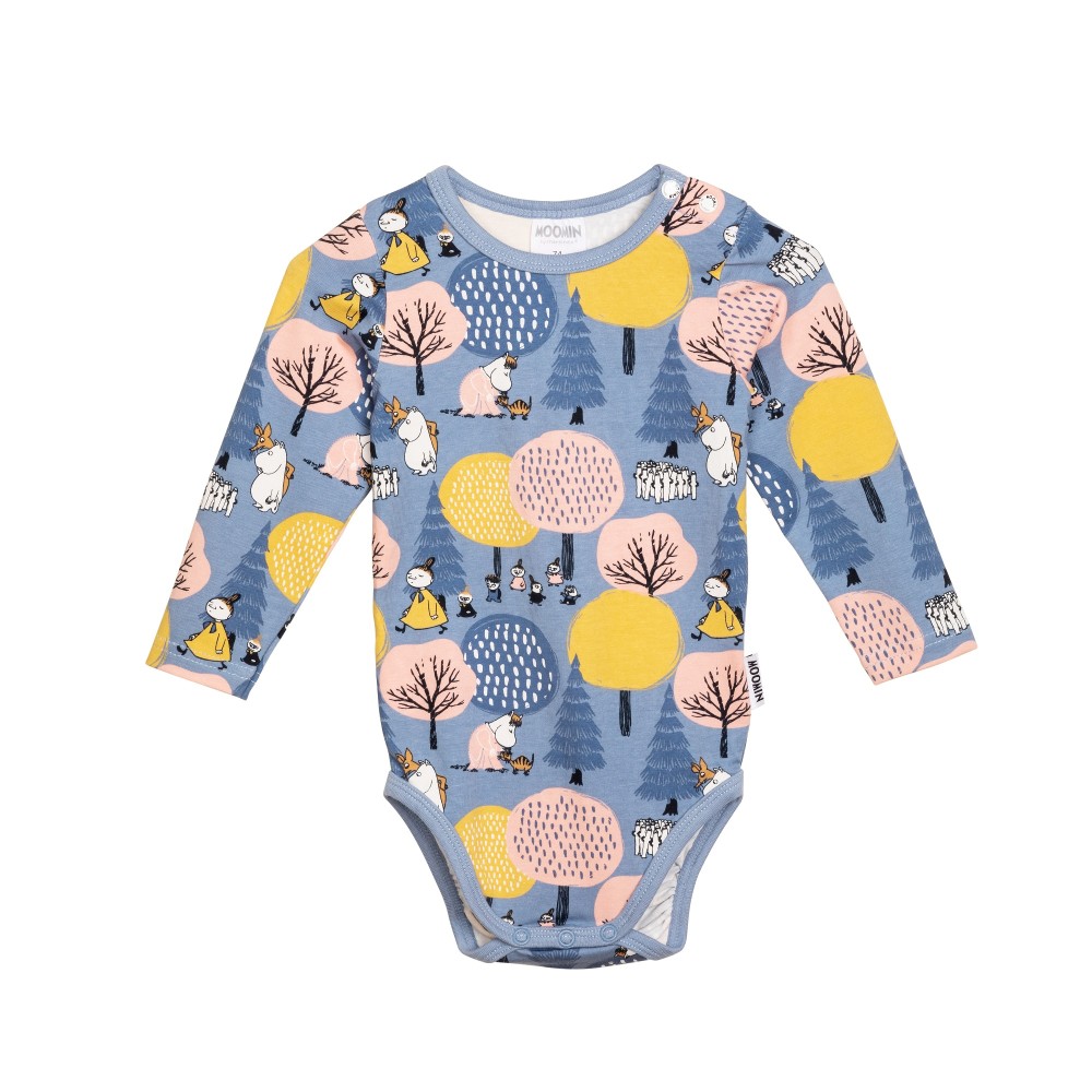 Martinex, Moomin Shade, Body from Eco-Cotton Jersey, blue