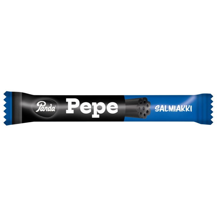 Panda Pepe Salmiakki Salzlakritzstange 32 g