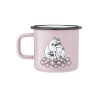 Muurla, Moomin Together, Enamel Mug rosa 0,37l