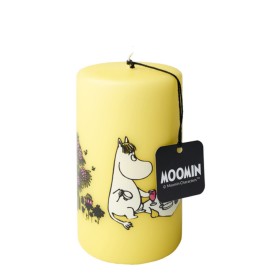 Havi, Moomin, Table Candle, Picnic, yellow 12x7cm