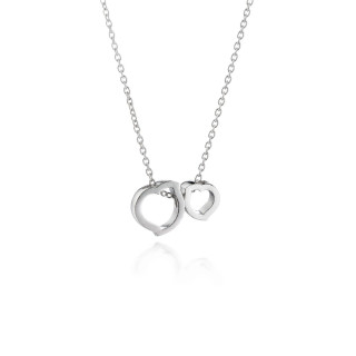 Lumoava Hali Silver Pendant with Silver Chain small