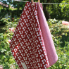 Krasilnikoff, Cherries, Kitchen Towel, scarlet red 50x70cm