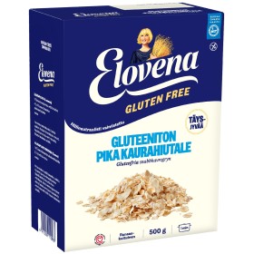 Elovena, Gluteeniton Pikakaurahiutale, Instant Oat Flakes gluten-free 500g