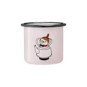 Muurla, Moomin Retro, Enamel Mug, Littly My, pink 0,37l