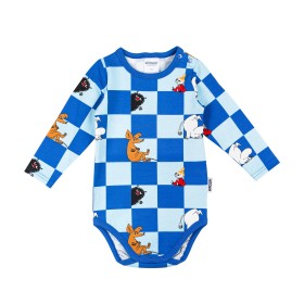 Martinex, Moomin Squares, Body from Eco-Cotton Jersey, blue