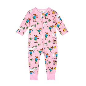 Martinex, Pippi Longstocking Neighbours, Pajamas, eco-cotton, pink