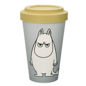 Nordic Buddies, Moomin, Take Away Mug, Moomintroll Sisu, gray 0,45l