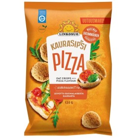 Linkosuo, Kaurasipsi, Oat Chips with Pizza Flavor 120g